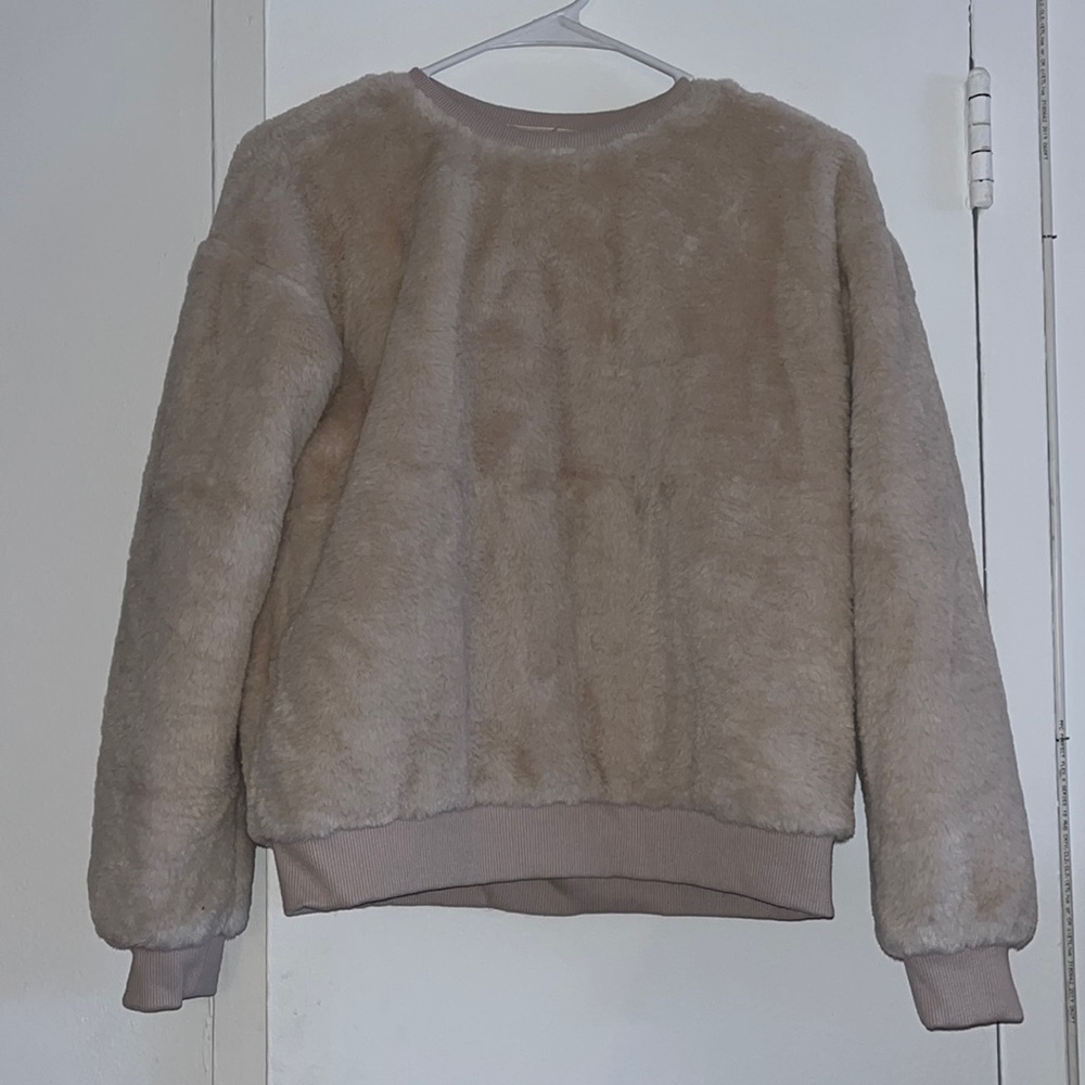 NWT Philosophy Faux Fur Sweatshirt XS